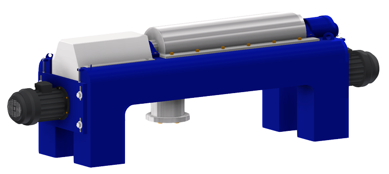 Горизонтальная декантерная центрифуга