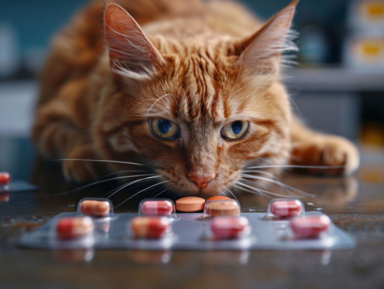 пустые капсулы для лекарств для кошек