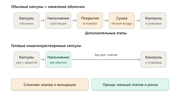 кишечнорастворимая оболочка