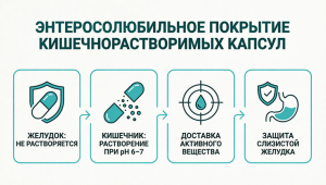 Энтеросолюбильное покрытие