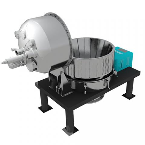 Вертикальная фильтрующая центрифуга