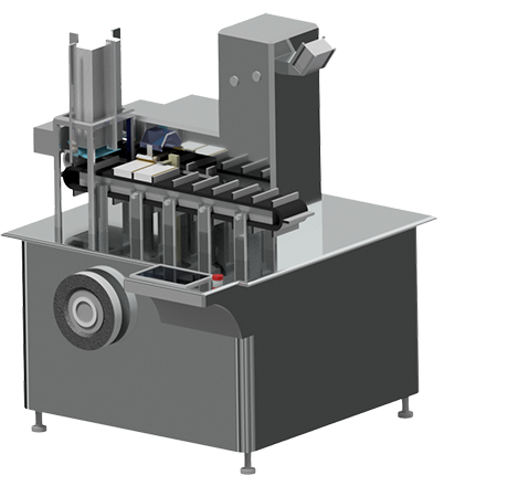 Вертикальная картонажная машина