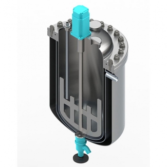 химический реактор в разрезе