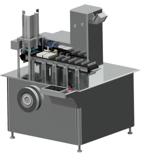 Вертикальная картонажная машина 